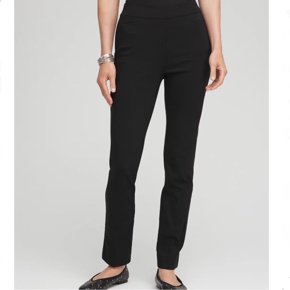 💖 Chico's NWT So Sliming Brigitte Slim Ankle, Size 2 (large)